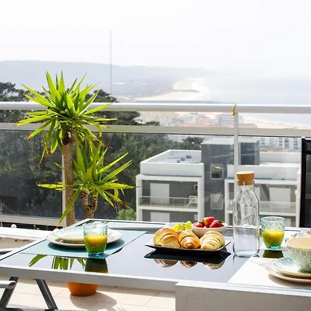 Sky Terrace - Sea Views & Bbq By Silver Prop Apartamento Nazaré