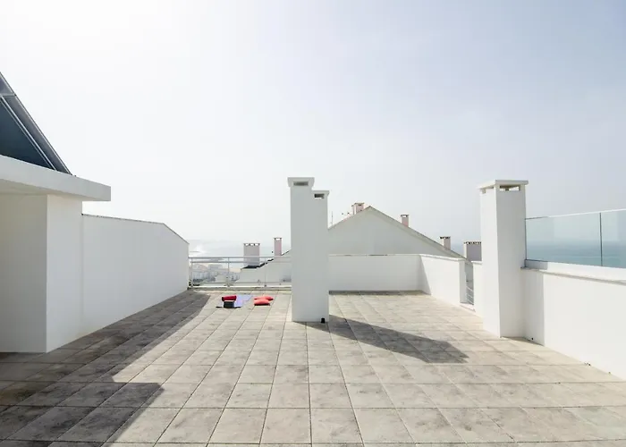 Sky Terrace - Sea Views & Bbq By Silver Prop Nazaré