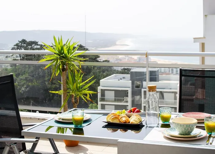 Sky Terrace - Sea Views & Bbq By Silver Prop Apartamento Nazaré